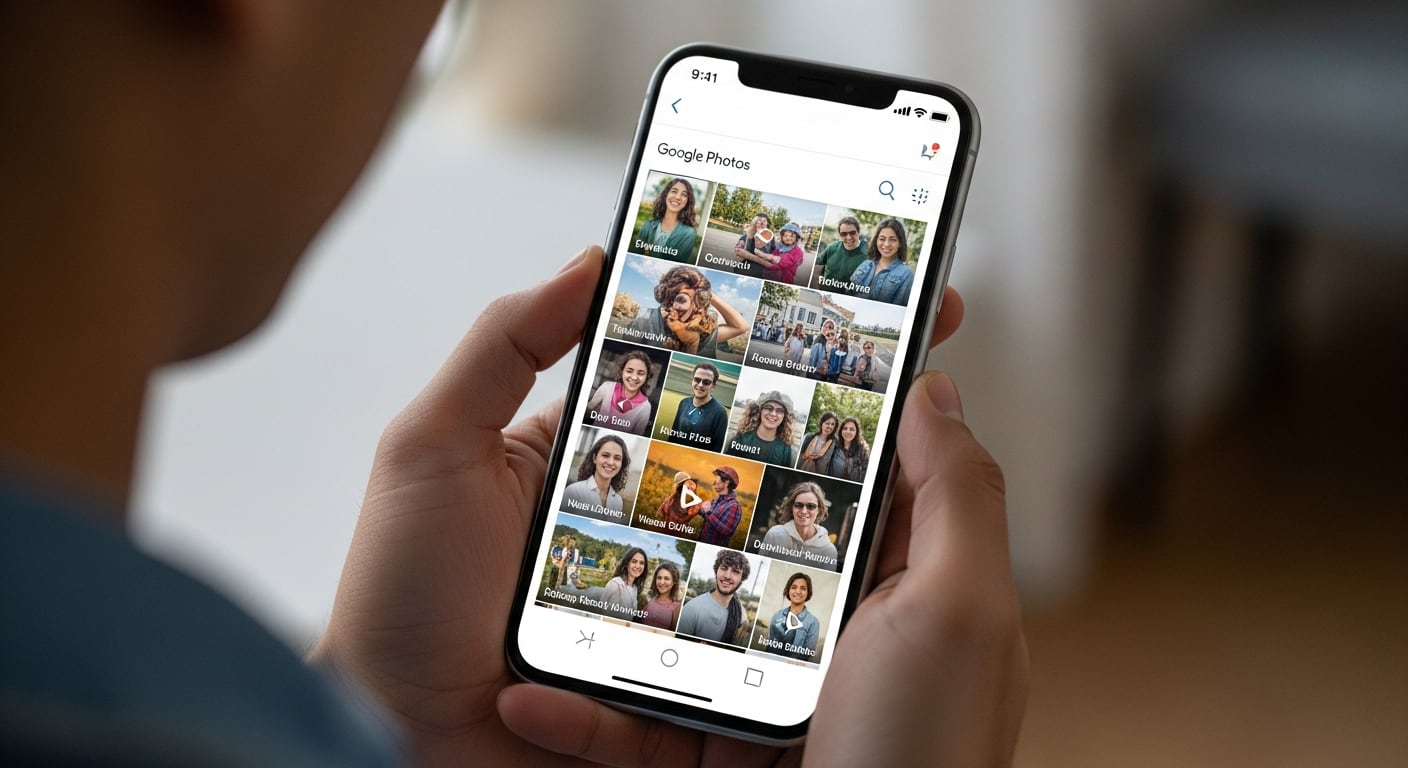Google Fotos restaura los accesos directos de rostros, facilitando la búsqueda de fotos por persona o mascota. (Imagen Ilustrativa Infobae)