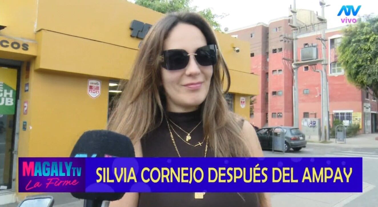 “Lo manejaré en privado”: Silvia Cornejo reacciona al ampay de Jean Paul Gabuteau con su expareja. Infobae Perú / Captura TV - Magaly TV La Firme