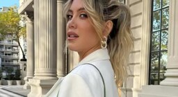 Wanda Nara regresó al país y disparó una filosa frase: “Después me copian”