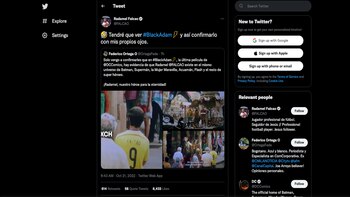 Falcao comenta la referencia y