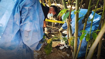 Investigan a padres por sepultar