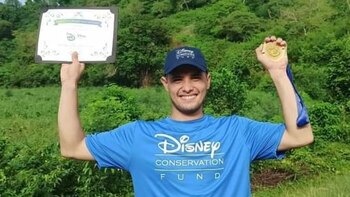 Nelson Álvarez, el joven colombiano