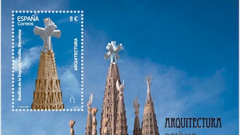 Correos dedica un sello a la basílica de la Sagrada Familia por la bendición del Papa