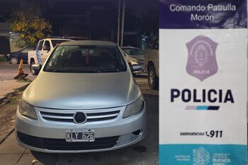 Llegaba a su comercio, se top贸 con dos motochorros que sal铆an de robar y los atropell贸 - Image 2