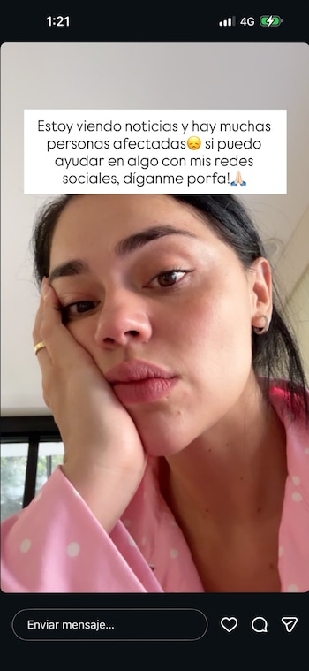 La Segura ofreció sus redes por sismo en Colombia - crédito la_segura/Instagram