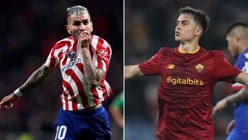 Ángel Correa y Paulo Dybala