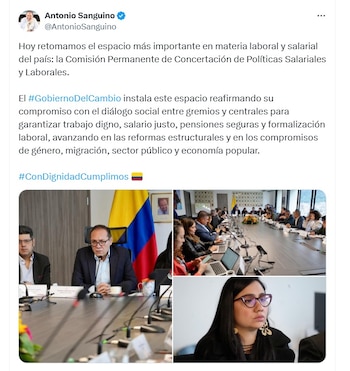 Antonio Sanguino, ministro del Trabajo,