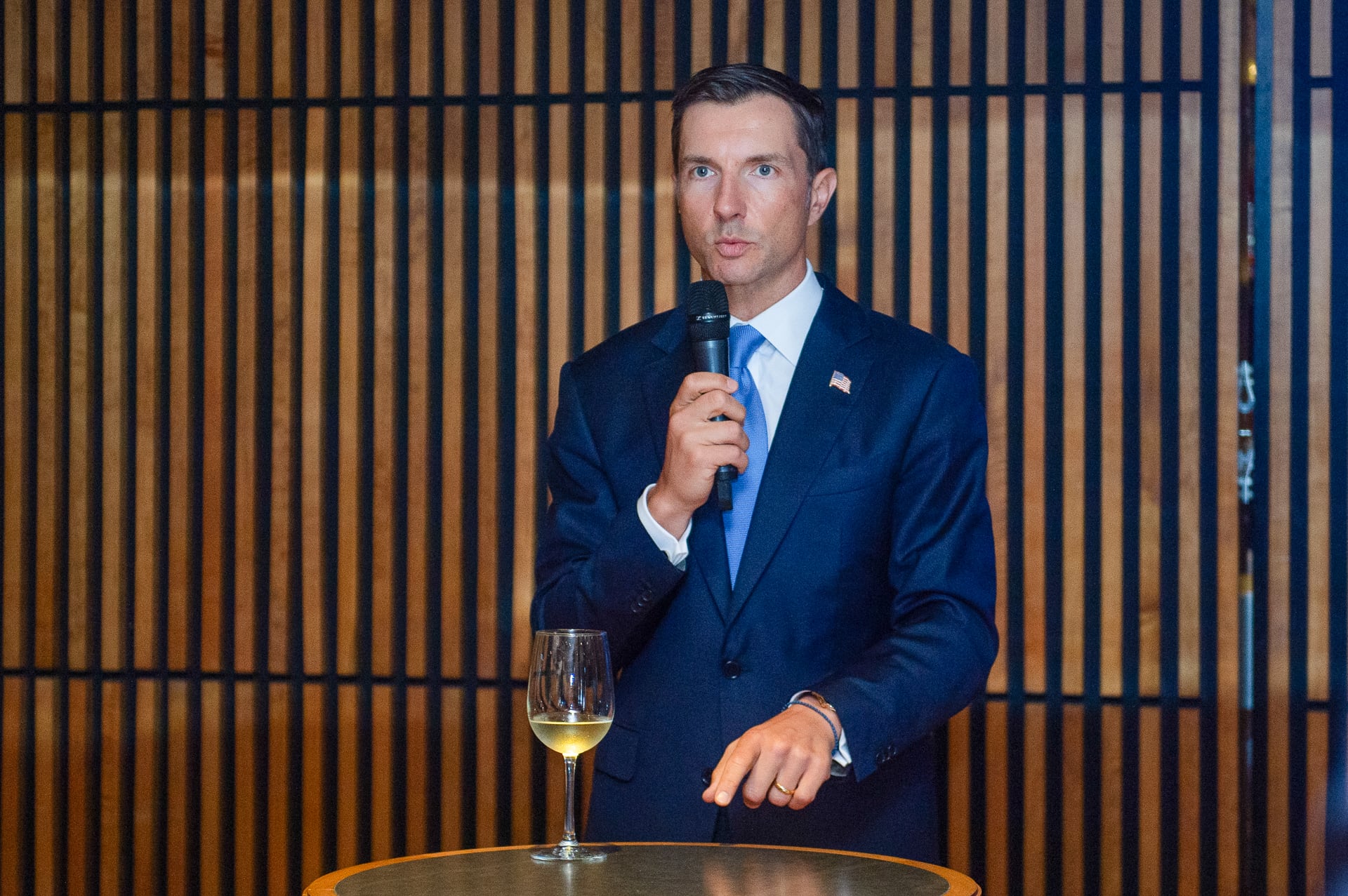 El presidente del ExIm Bank de Estados Unidos, John Jovanovic