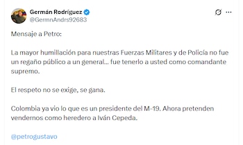 - crédito @GermnAndrs92683/X