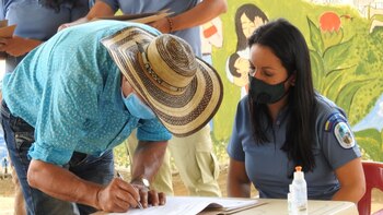 En San Vicente del Caguán,