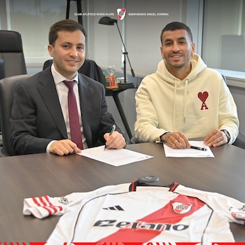 Ángel Correa, nuevo refuerzo de River Plate