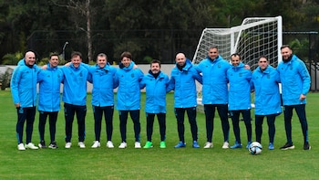 Romeo con algunos de los