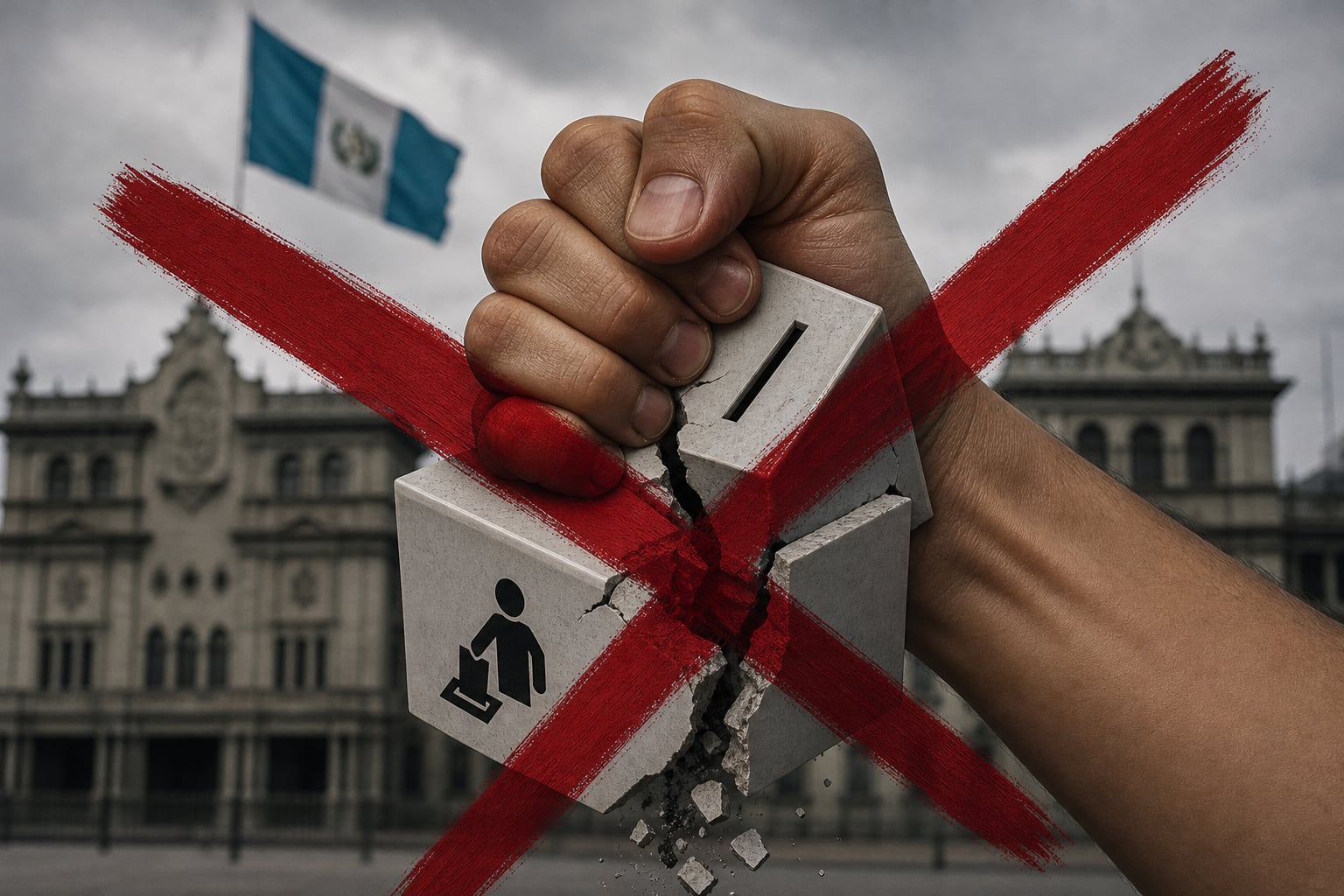 Aproximadamente un tercio de la sociedad guatemalteca opina que el sistema democrático podría funcionar sin comicios. (Imagen Ilustrativa Infobae)