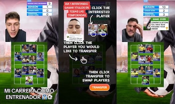 Filtro TikTok My Footbal Manager.