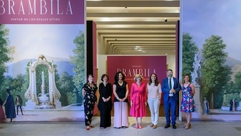 La Galería de las Colecciones Reales inaugura la exposición del paisajista Fernando Branbila sobre los Sitios Reales