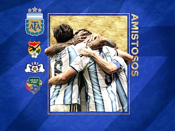 AFA confirmó los horarios de los tres amistosos de la selección argentina