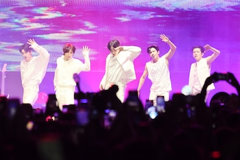 La banda sudcoreana Tomorrow X