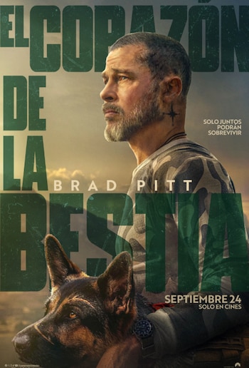 Brad Pitt interpreta a James Belmont, un exsoldado que queda aislado en Alaska tras un accidente aéreo. (UIP)