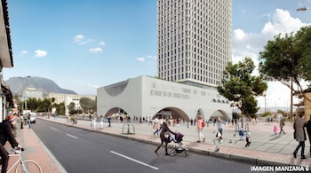 El complejo estará ubicado a pocos metros de la Casa de Nariño - crédito Agencia Nacional Inmobiliaria Virgilio Barco