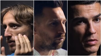 Los capitanes de los equipos