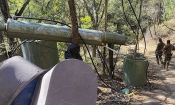 Se hallaron diversos precursores químicos,