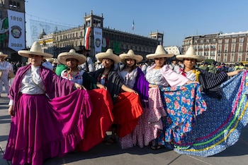 Imágenes del Desfile de la Revolución mexicana
Crédito: Presidencia