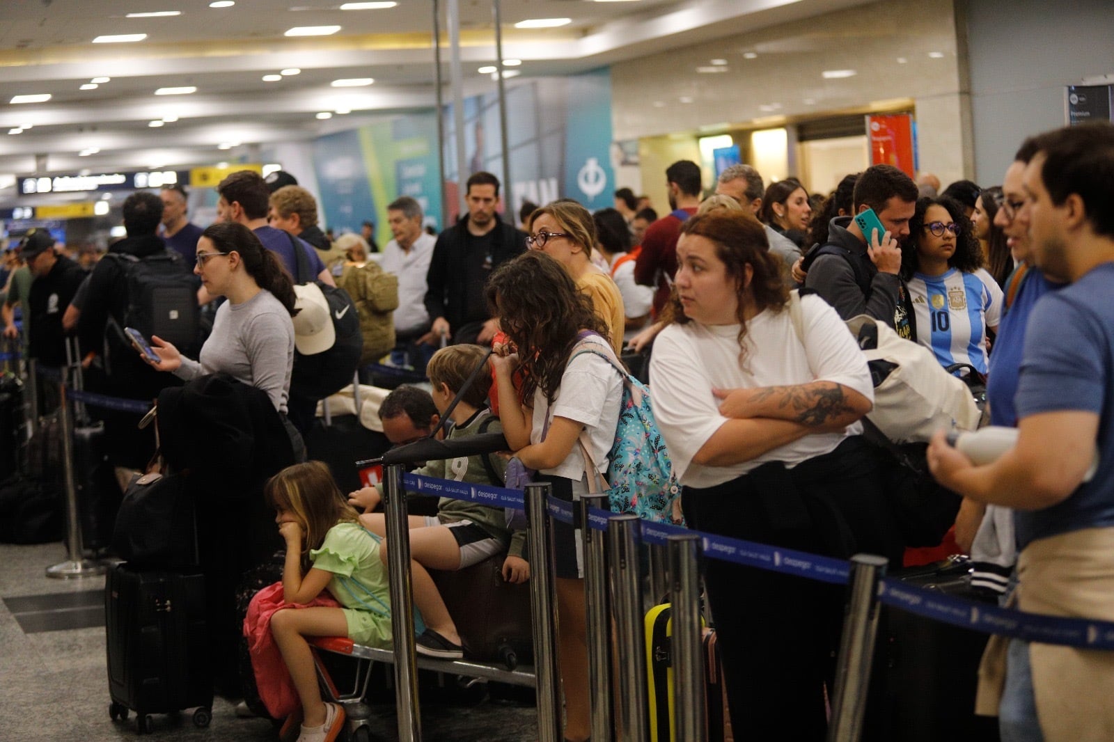 El paro de gremios aeronáuticos provocará este miércoles demoras en los vuelos (Foto: NA)