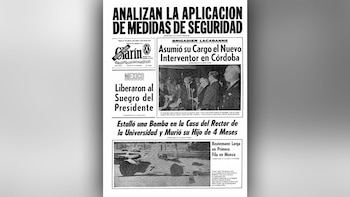 La tapa del diario Clarín