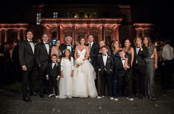 La familia de la pareja