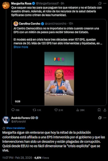 Andrés Forero criticó intervenciones estatales