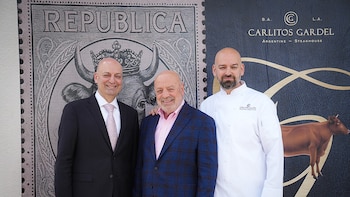 El restaurante argentino Carlitos Gardel