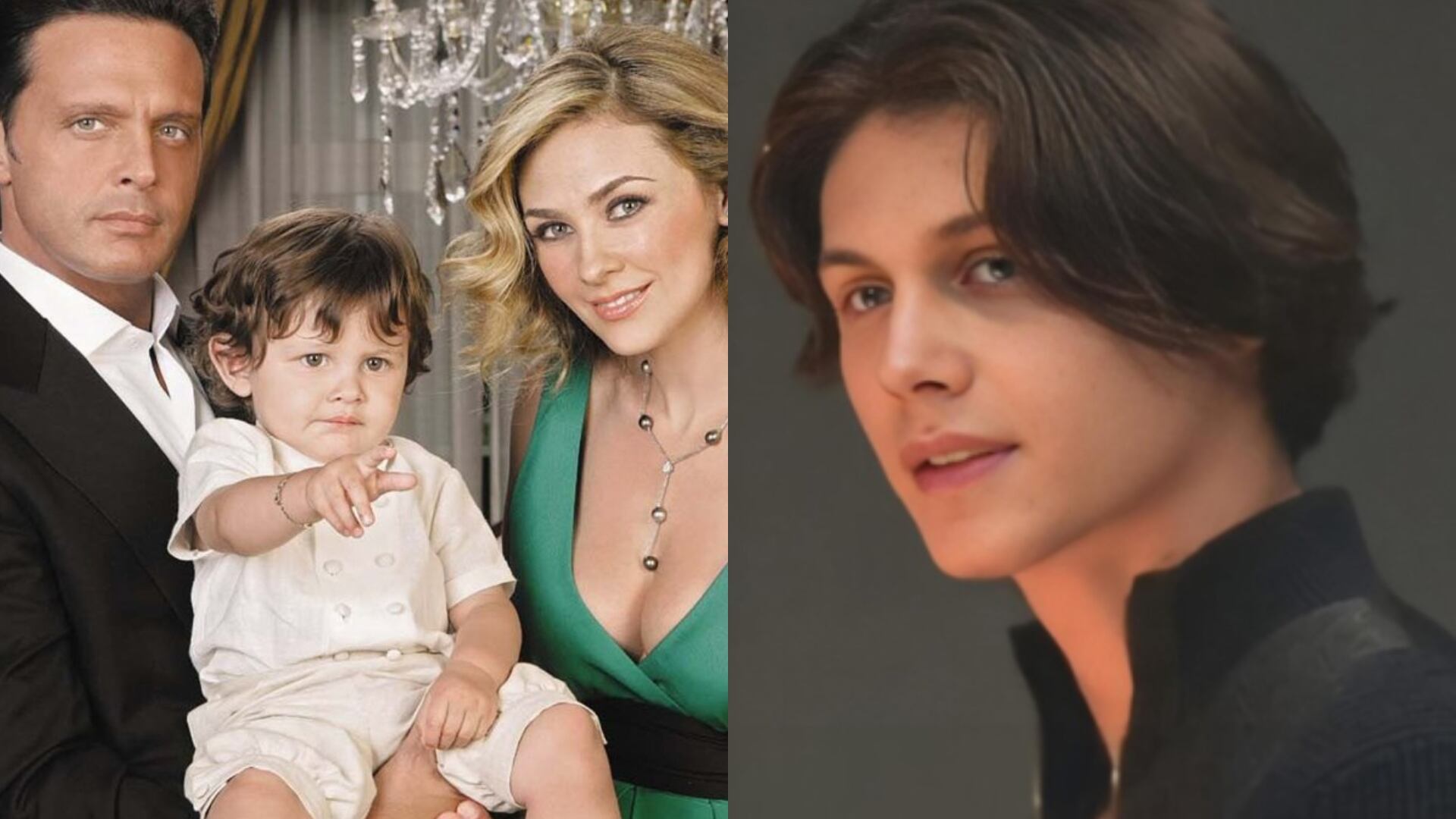 La exposición del hijo mayor de Aracely Arámbula, Miguel Gallego Arámbula, en televisión, reavivó la controversia sobre la privacidad de los hijos de famosos (Fotos. Ventaneando/ Instagram)