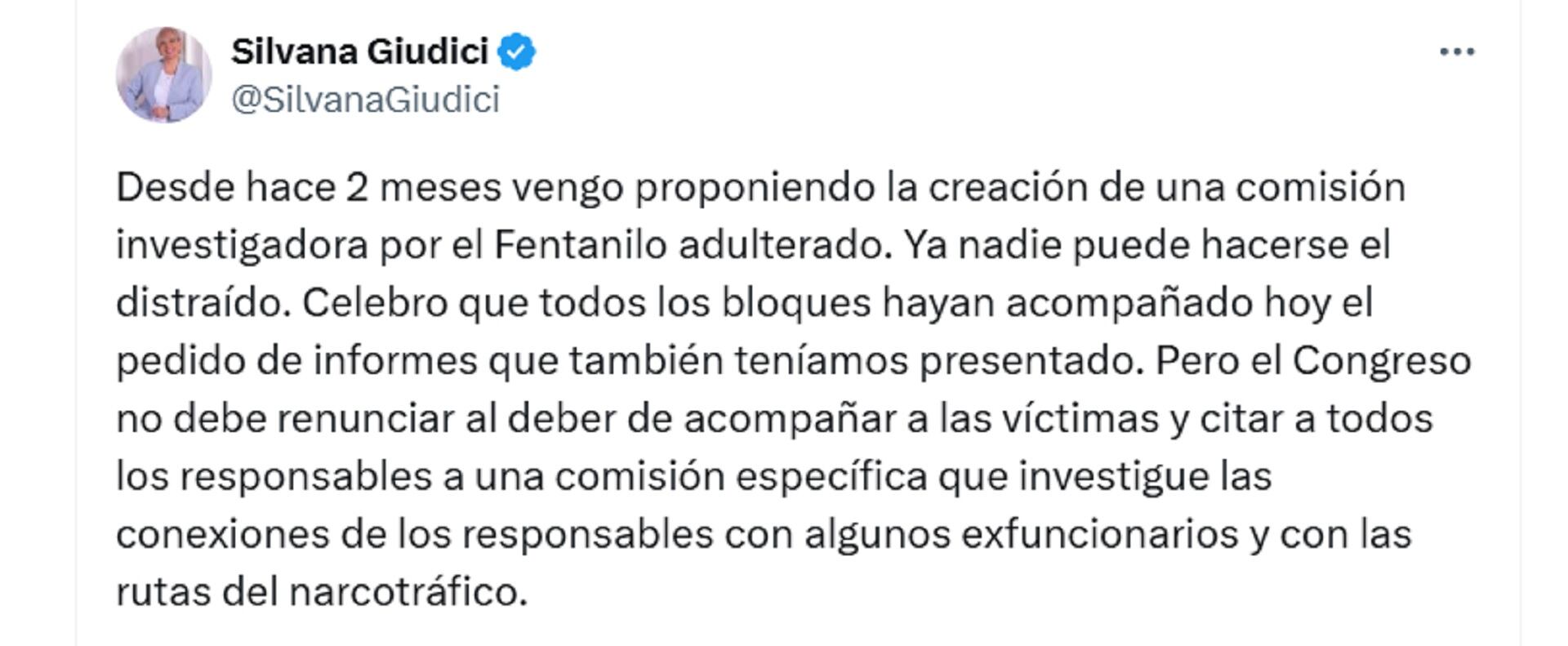 La diputada Giudici viene reclamando una comisión investigadora y apunta a los nexos de Furfaro con los K