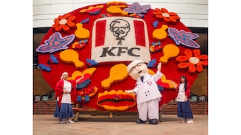 La silleta gigante que sorprende en la Feria de las Flores: mide 64 metros cuadrados