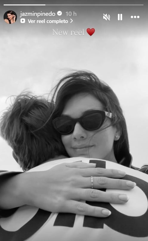 ¿Embarazo? Jazmín Pinedo impacta con video junto a su novio y aclara: “Ya es una realidad”. @jazmínpinedo.
