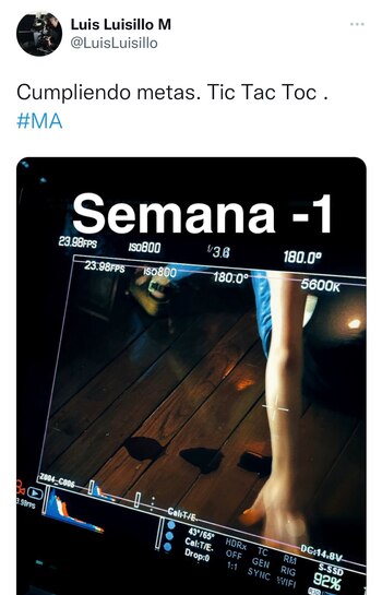 Así compartió la noticia el