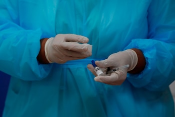 Un cóctel de anticuerpos monoclonales