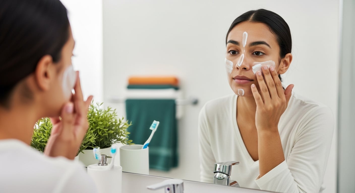 Dermatólogos recomiendan rutinas simples con humectantes equilibrados y uso de protector solar FPS 30 o mayor, alejándose de tendencias sin fundamento (Imagen Ilustrativa Infobae)