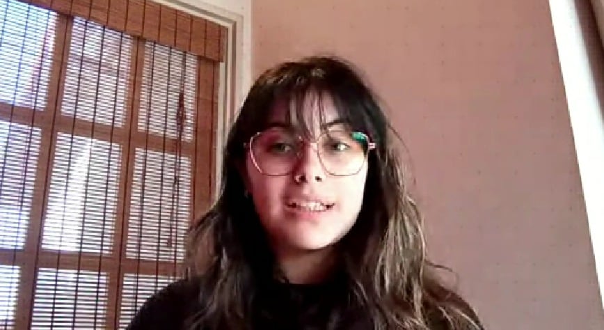 Camila Domínguez señaló que la universidad concentra en una clase contenidos que la secundaria desarrolla en un cuatrimestre y exige otro ritmo de estudio