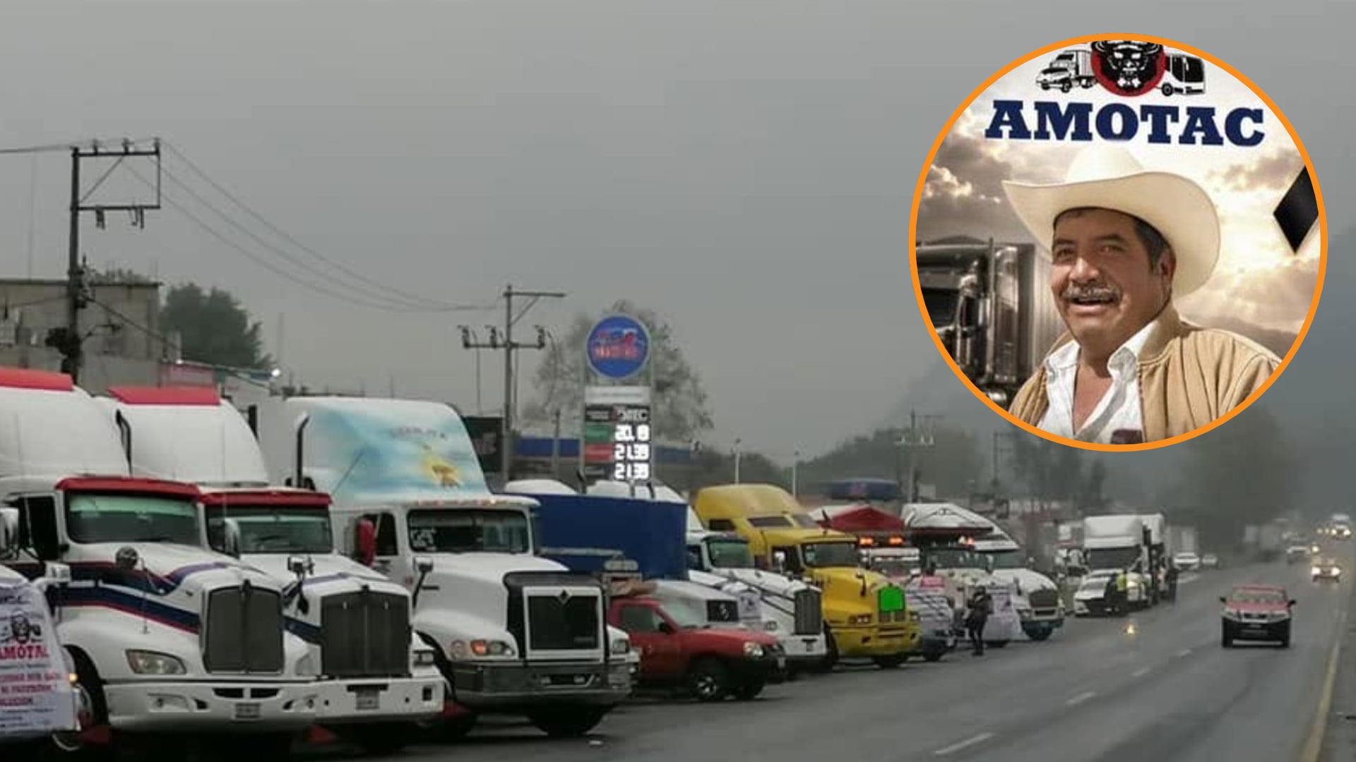 Transportistas en Puebla protestan con cierre de carreteras tras asesinato de delegado regional