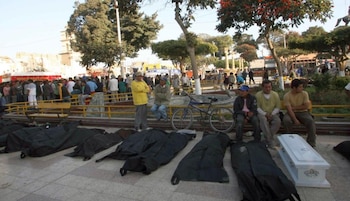 Personas tuvieron que ser veladas