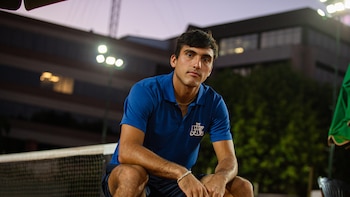 Román Burruchaga y el desafío