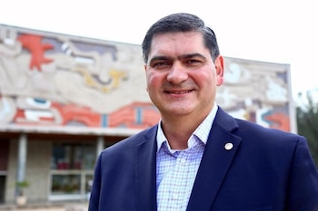 David Garza Salazar rector del Tec