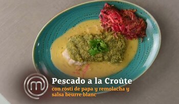 El plato presentado por Analía