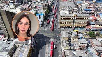 Extranjera en Bogotá contó qué