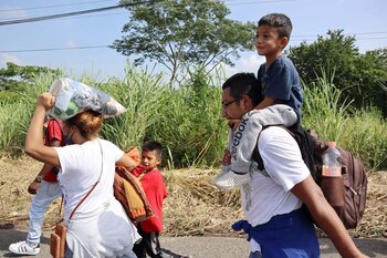 Migrantes y solicitantes de asilo