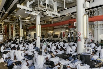 24-10-2021 Migrantes rescatados por Médicos