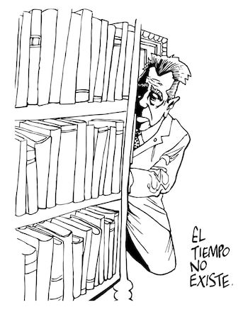 Ilustración de REP en “Borges.