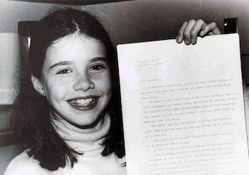 Samantha Smith, la niña que desafió a la Guerra Fría con una carta por la paz (samanthasmith.info)