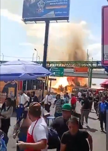 Imagen de la explosión (Créditos: